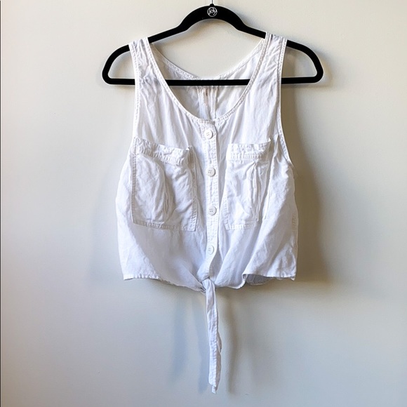 Free People Tops - Free People Cropped Blouse